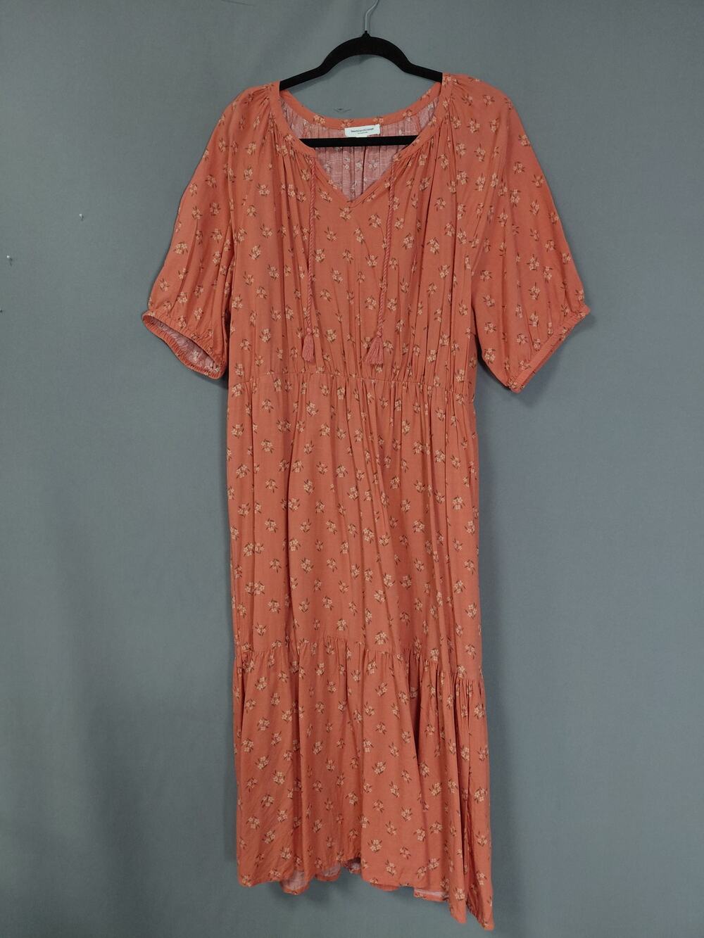 beachlunchlounge collection Beachlunchlounge Floral Rayon Dress Size XL/TG
